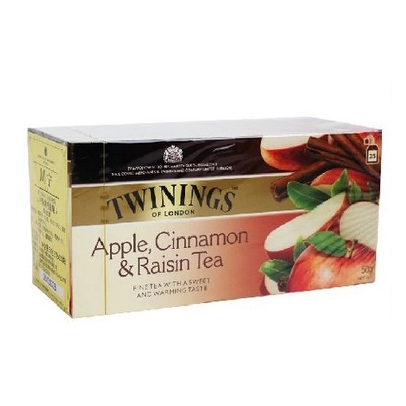 TWININGS川宁 苹果肉桂葡萄果香红茶