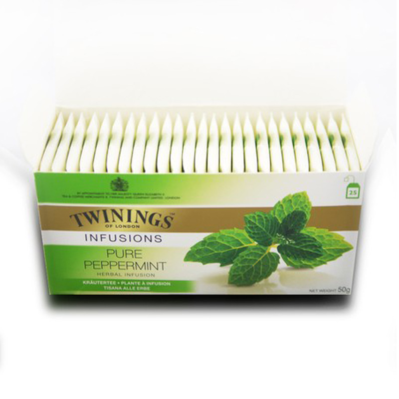 TWININGS川宁 沁心薄荷叶花草茶