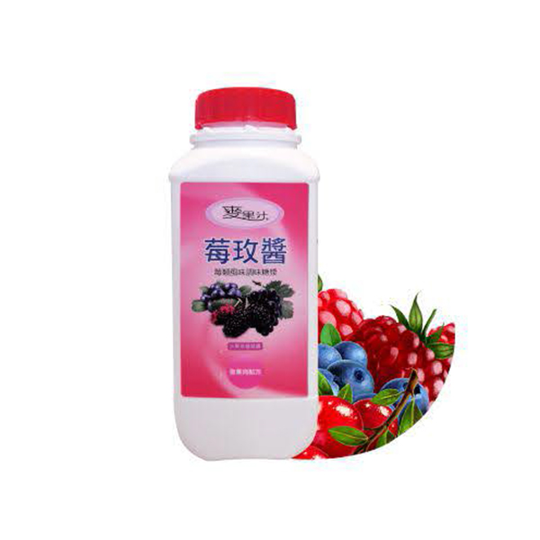 麦果汁-莓玫酱